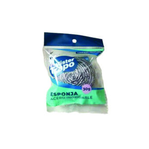 ESPONJA DE ACERO 30 gr MR TRAPO